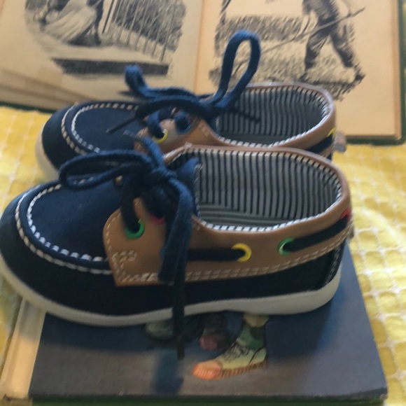 SOLD H&M Colorful Boat Shoes Toddler 6.5 - Picture 4 of 6